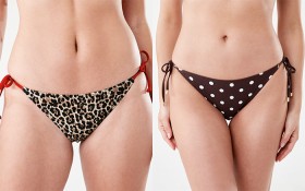 Print-String-Bikini-Briefs on sale