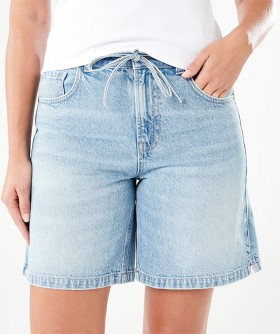 Denim-Jorts on sale