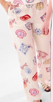 Linen-Blend-Side-Tie-Pant on sale