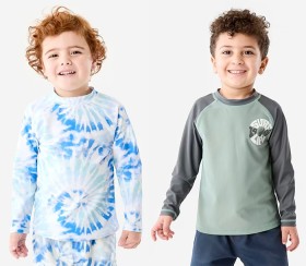 Printed-Long-Sleeve-Rash-Vest on sale