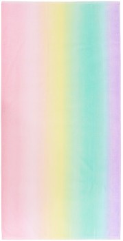 Australian-Cotton-Beach-Towel-Rainbow on sale