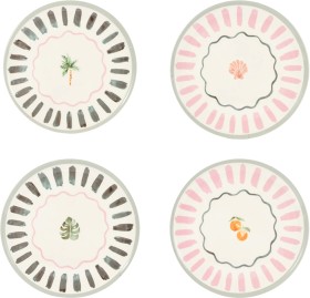 4-Pack-Tropical-Side-Plates on sale