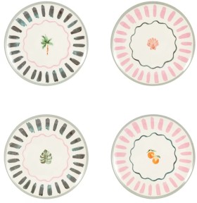 4-Pack-Tropical-Dinner-Plates on sale