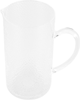 Clear-Acrylic-Hammered-Jug on sale