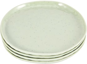 4-Pack-Green-Glazed-Look-Side-Plates on sale