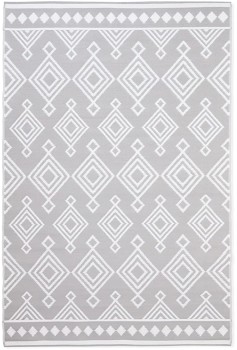 Geometric-Outdoor-Rug-Grey-270cm-x-180cm on sale