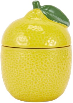Ceramic-Lemon-Candle on sale