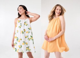 Sleeveless+Textured+Mini+Dress