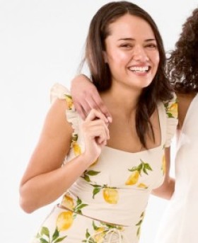 Sleeveless+Square+Neck+Frill+Top