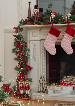 Myer-Giftorium-Fraser-Fir-Prelit-Garland-180cm on sale