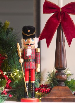 Myer+Giftorium+Heirloom+Wooden+Terence+the+Tartan+Nutcracker