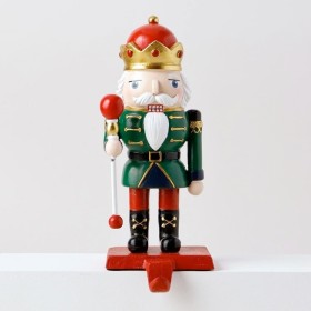 Myer+Giftorium+Heirloom+Resin+Nutcracker+Stocking+Holder