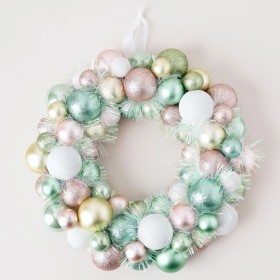 Myer-Giftorium-Candyland-Bauble-and-Tinsel-Wreath on sale