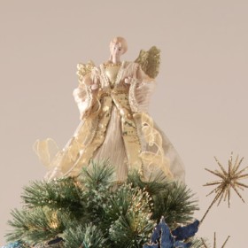 Myer-Giftorium-Luxe-Evangeline-Fabric-Angel-Tree-Topper on sale