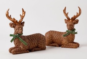 Myer+Giftorium+Harvest+Assorted+Resin+Reindeer