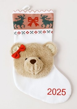 Myer-Giftorium-Daisy-2025-Charity-Bear-Felt-Stocking on sale