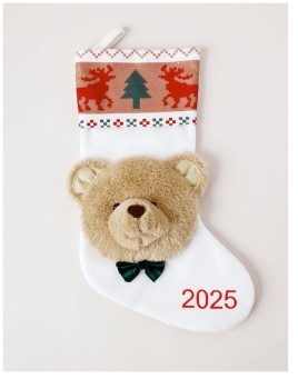 Myer-Giftorium-Dawson-2025-Charity-Bear-Felt-Stocking on sale