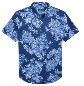 Polo-Ralph-Lauren-Classic-Fit-Tropical-Seersucker-Shirt on sale
