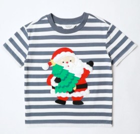 Myer-Giftorium-Jolly-Santa-Stripe-T-Shirt on sale