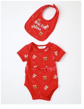 Myer-Giftorium-Gift-Bodysuit-Bib-Set on sale