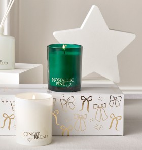 SaltPepper-Nostalgic-Pine-and-Gingerbread-Candle-S2-198g on sale