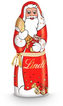 Lindt-Santa-Claus-Milk-125g on sale