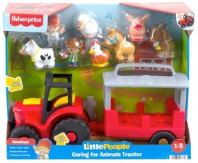 Fisher-Price-Little-People-Farm-Tractor-Gift-Set on sale