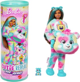 Barbie+Assorted+Cutie+Reveal+Care+Bears+Doll+%26amp%3B+Accessories