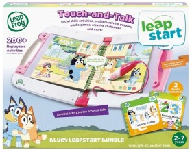 Leapfrog+Bluey+LeapStart+Bundle+Pink