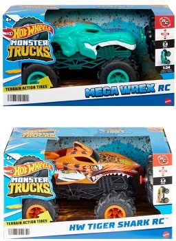Hot-Wheels-Assorted-RC-124-Scale-Monster-Trucks on sale