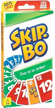 Mattel+Board+Games+Skip+Bo+Card+Game