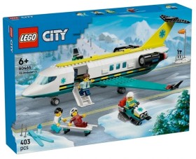 LEGO-City-Emergency-Air-Ambulance-Plane-60465 on sale