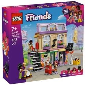 LEGO+Friends+Music+Store+and+Apartment+42653