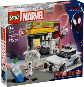 LEGO-Super-Heroes-Spider-Verse-Miles-Morales-vs-The-Spot-76311 on sale