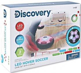 Discovery+LED+Air+Soccer+Ball+Set+with+2+Goals