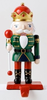 Myer-Giftorium-Heirloom-Resin-Nutcracker-Stocking-Holder on sale