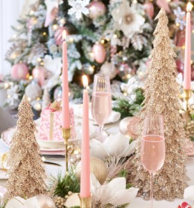 Myer+Giftorium+Luxe+Glitter+Triangle+Leaf+Cone+Tree