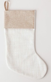 Myer-Giftorium-Eucalyptus-Polyester-with-Beige-Cuff-Stocking on sale