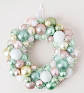 Myer-Giftorium-Candyland-Bauble-and-Tinsel-Wreath on sale