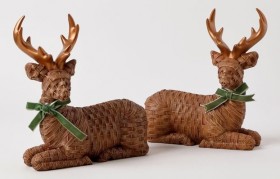 Myer+Giftorium+Harvest+Assorted+Resin+Reindeer