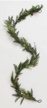 Myer-Giftorium-Harvest-Pinecones-and-Bells-Garland on sale