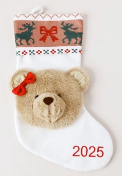 Myer-Giftorium-Daisy-2025-Charity-Bear-Felt-Stocking on sale