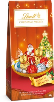 Lindt-Christmas-Medley-Bag-194g on sale