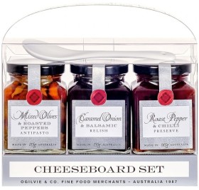 Ogilvie-Co-Cheeseboard-Condiment-Trio-Set-335g on sale