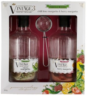 Vintage+3+Cocktail+Infusions+Tequila+Mixer+Twin+Pack