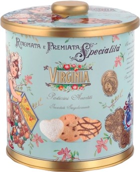 Amaretti-Virginia-Assorted-Biscuits-in-Blue-Barrel-Tin-260g on sale