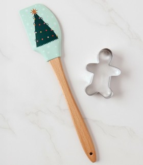 The-Cooks-Collective-Christmas-Spatula-Cookie-Cutter-Set-of-2 on sale
