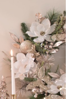 Myer-Giftorium-Luxe-Magnolia-Leaves-Bauble-Wreath on sale