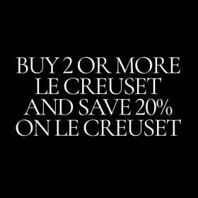Buy+2+or+More+Le+Creuset+and+Save+20%25+on+Le+Creuset