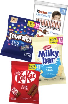 Nestl%26eacute%3B+Chocolate+Fun+Size+127g-158g+or+Kinder+Chocolate+16+Treat+Share+Bag+200g